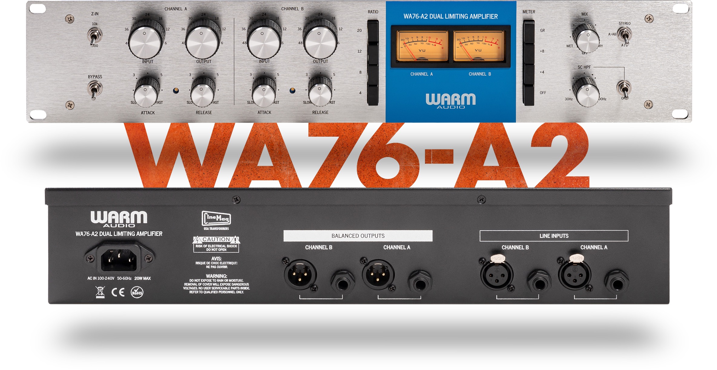 Warm Audio WA76: nueva familia de compresores con espíritu 1176